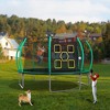 Whisen 12FT Trampoline with Enclosure, Recreational Trampolines with Ladder, ASTM Approval Trampoline for Kids - 3 of 4