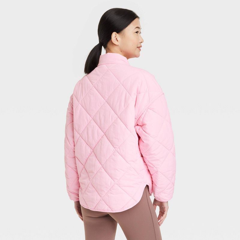 Women's Quilted Puffer Jacket - All In Motion™, 3 of 13