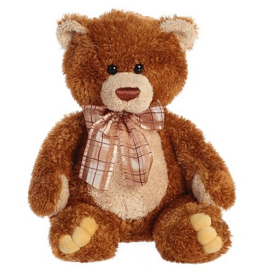 Aurora Bear 12 Brown Sugar Brown Stuffed Animal