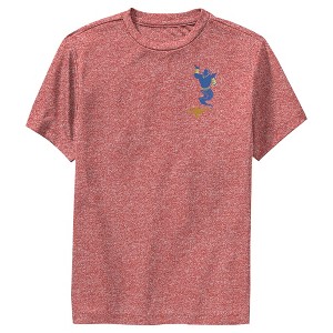 Boy's Aladdin Genie Badge Performance Tee - 1 of 4