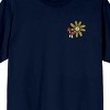 Elevation 7573 Nature Is Precious Tread With Care Crew Neck Short Sleeve Navy Men's T-shirt - 2 of 4