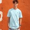 Dalix Mens Martini Midweight Garment Dye Tee - 4 of 4