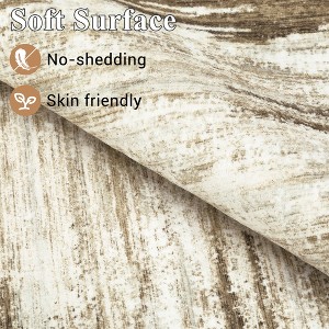 Area Rugs for Living Room Washable Rug Abstract Modern Neutral Large Soft Stain Resistant Non-Slip Mat Carpets for Bedroom Indoor Home Office Carpet - 1 of 4
