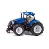 New Holland T7.315 HD Tractor Blue 1/32 Diecast Model by Siku - 2 of 4