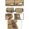 Generic Canvas Vintage Messenger Bag Shoulder bag Leather Cross body bag Large Travel Crossbody bags - 4 of 4