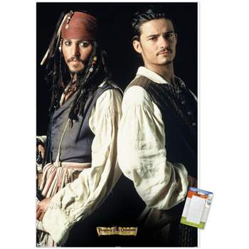 Trends International Disney Pirates of the Caribbean: The Curse of the Black Pearl - Duo Unframed Wall Poster Prints