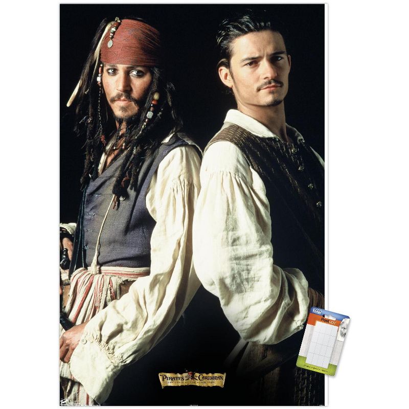 Trends International Disney Pirates of the Caribbean: The Curse of the Black Pearl - Duo Unframed Wall Poster Prints, 1 of 7