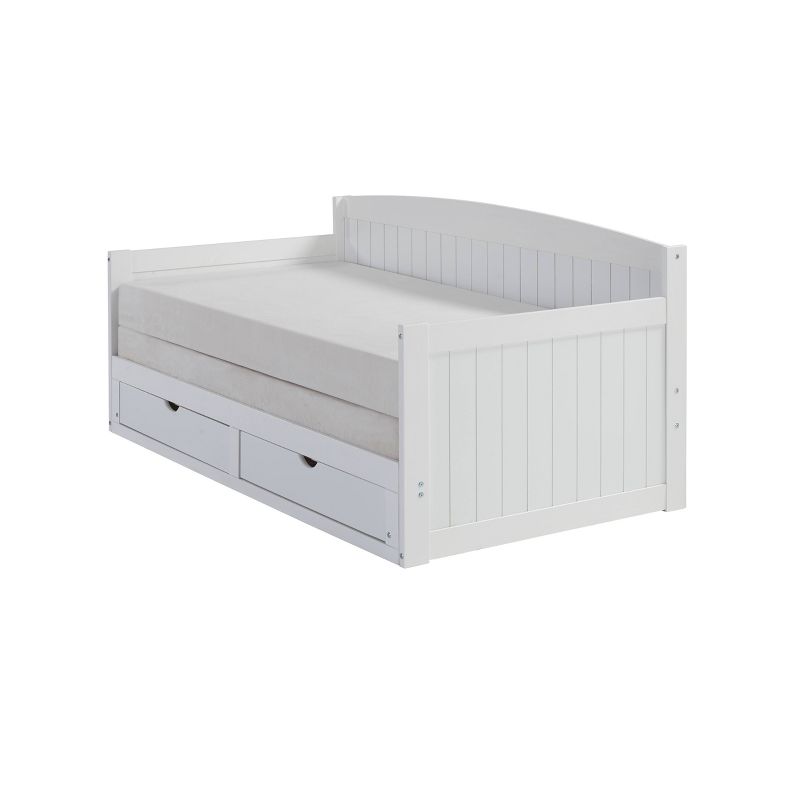 King Harmony Kids&#39; Daybed with Conversion White - Alaterre Furniture, 3 of 20