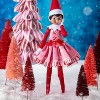 The Elf on the Shelf Claus Couture Pink Peppermint Party Dress, Elf Outfit Costume, Ages 3+ - 2 of 4