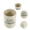 Unique Bargains Bathroom Toothbrush Tumblers Plastic Toothbrush Cups for Bathroom Kitchen 3.94''x2.83'' 1Pc - 3 of 4