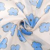 INSPIRE CHIC Women's Floral Printed Tassel Square Scarves 23.6X23.6" 1Pc - 4 of 4