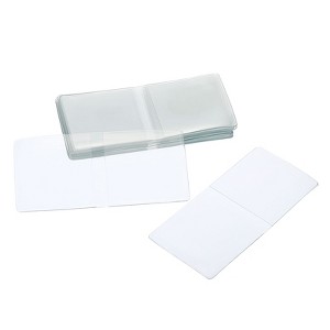 Unique Bargains Waterproof Dustproof Lightweight Coin Sleeves Holders 10 Pcs - 1 of 4