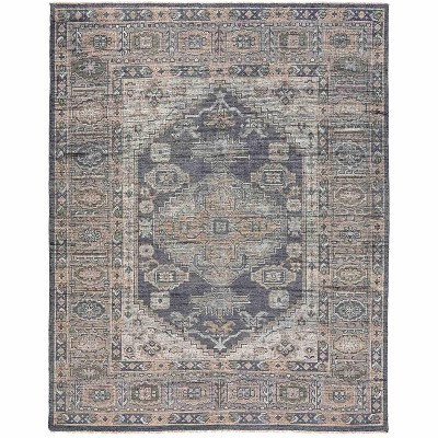 Hauteloom Huntspill Traditional Premium Wool Area Rug