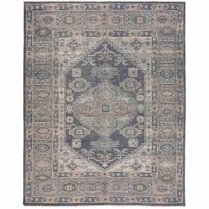 Hauteloom Huntspill Traditional Premium Wool Area Rug - 1 of 4