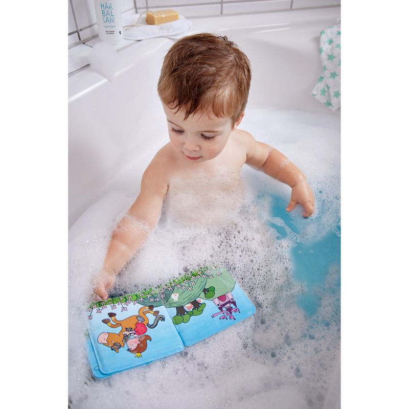 HABA Magic Bath Book Princess - Wet the Pages to Reveal Colorful Background - Great for Tub or Pool, 5 of 8