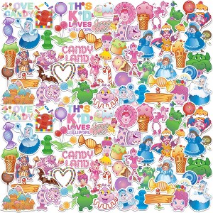 Candy Land 100ct Vinyl Large Deluxe Stickers Variety Pack - 1 of 4