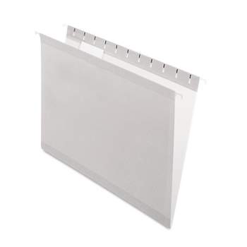 Pendaflex Reinforced Hanging Folders 1/5 Tab Letter Gray 25/Box 415215GRA