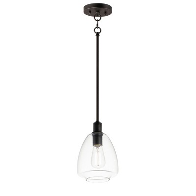 Maxim Lighting Babylon 1 - Light Pendant in  Black