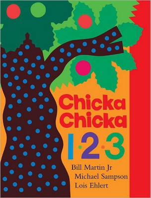 Chicka Chicka 1, 2, 3: Lap Edition (Illustrator) by Bill Martin Jr., Michael Sampson, Lois Ehlert (Board Book)