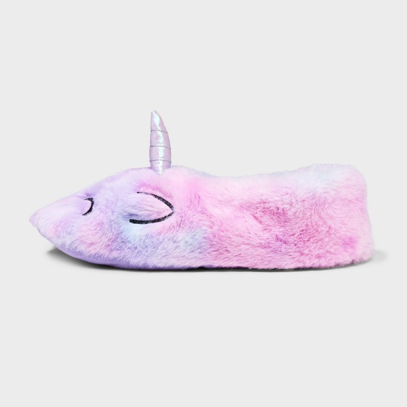 Kids' Unicorn Slipper Socks - Cat & Jack™ , 2 of 5