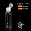 Unique Bargains Refillable Cosmetic Plastic Travel Spray Bottle with Funnel 6 Pcs - 3 of 4