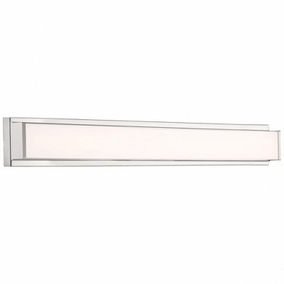 Access Lighting Citi II 1 - Light Vanity in  Brushed Steel