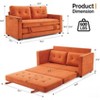 Karl Home |64.2 inch Sleeper Sofa Sofa bed - 4 of 4