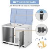 Dog Crate Furniture,39.5in Portable Foldable Dog Kennel,Large/Medium Dog Crate End Table - 4 of 4