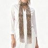 Unique Bargains Animal Print Scarf 1 Pc - 3 of 4