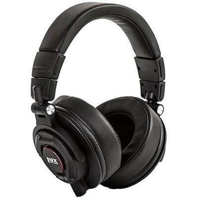 LyxPro Over-Ear Recording Studio Monitor Headphones W/Sound Isolation
