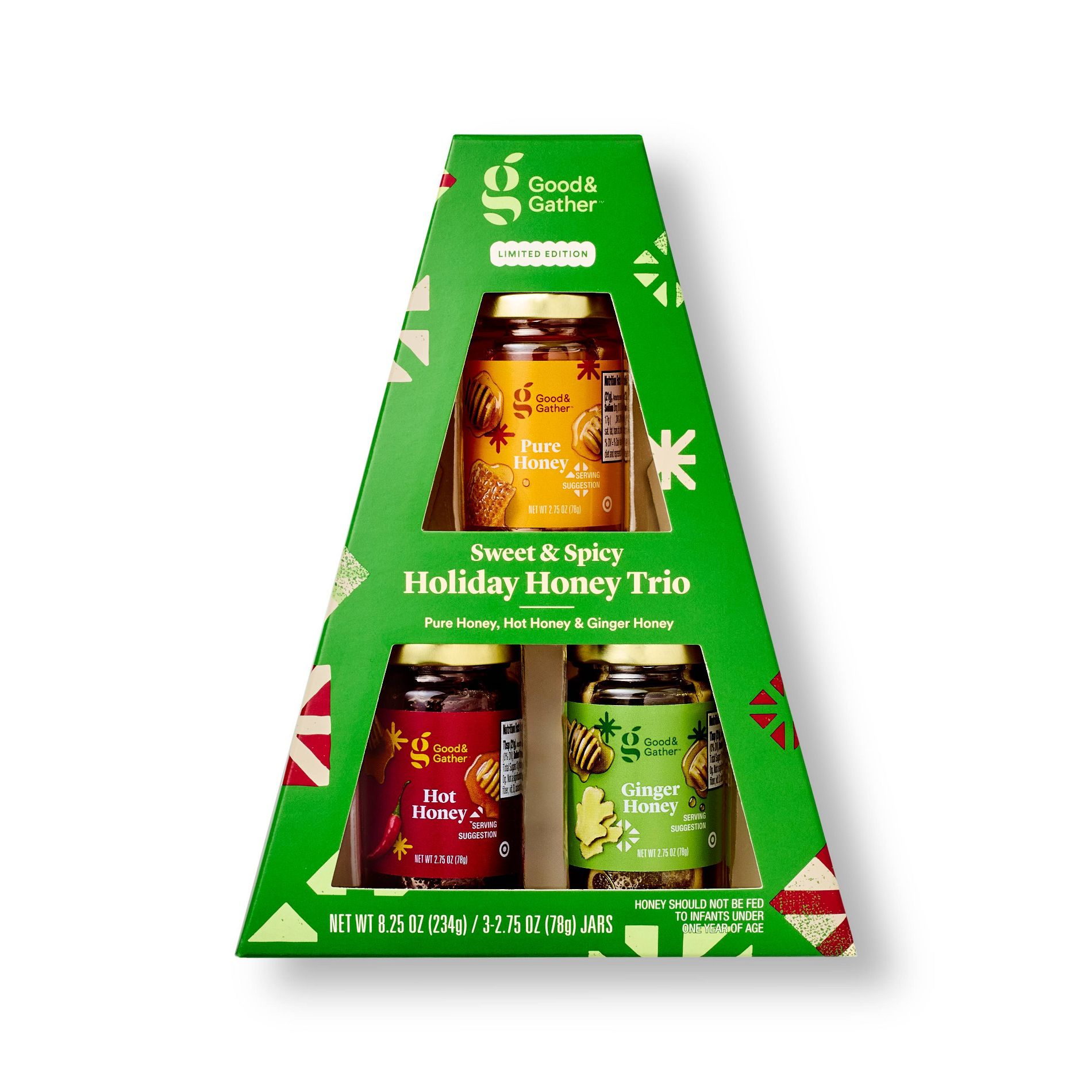 Christmas Honey Trio Set - 8.25oz/3pk - Good & Gather™