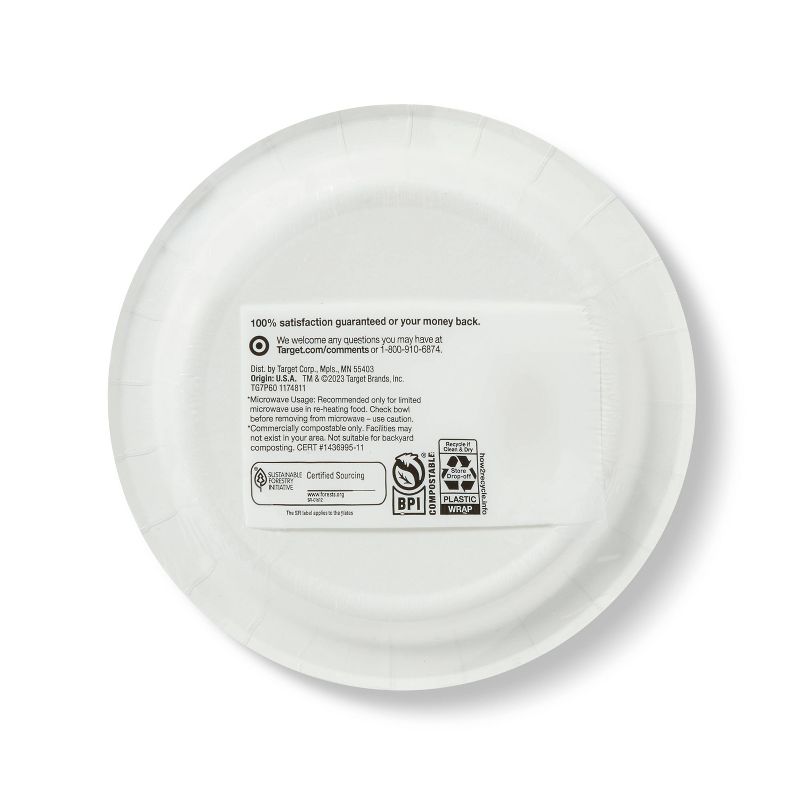 Disposable Plate 7&#34; - Ditsy Floral - 60ct - up &#38; up&#8482;, 3 of 4