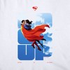 Women's Superman 2025 Superman Lois Look Up Cap Sleeve Baby Rib Crop Top - 3 of 4