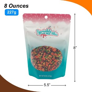 Sprinkle Me This – Pumpkin Decorrette Blend – Fall Harvest Sprinkles with Orange Pumpkins & Autumn-Inspired Jimmies - 1 of 4