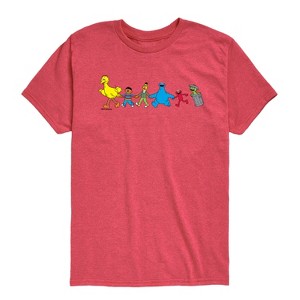 Boys' - Sesame Street - SS Group Short Sleeve Graphic T-Shirt - 1 of 4