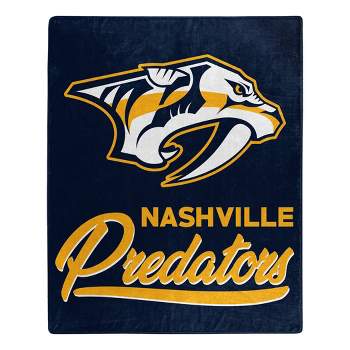 NHL Nashville Predators 50 x 60 Raschel Throw Blanket