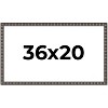 PosterPalooza | Deco Black Picture Frame - UV Acrylic, Backing Board, Hanging Hardware Included - 2 of 4
