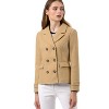 INSPIRE CHIC Women's Notched Lapel Double-Breasted Pea Coat - 2 of 4