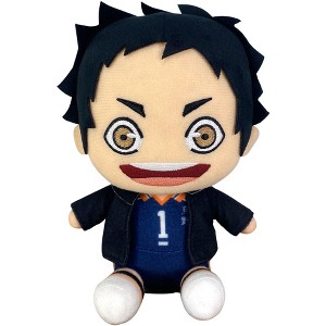 GREAT EASTERN ENTERTAINMENT CO HAIKYU!! S3- DAICHI JACKET SITTING POSE PLUSH 7"H - 1 of 2