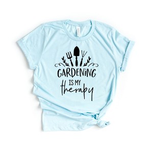 Simply Sage Market Women's Gardening Is My Therapy Short Sleeve Graphic Tee - 1 of 1
