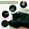 NicBex Modern Corduroy Deep Seat Single Sofa with Back Cushion & Big Toss Pillows,Comfy Futon Couch for Living Room,Bedroom - 3 of 4