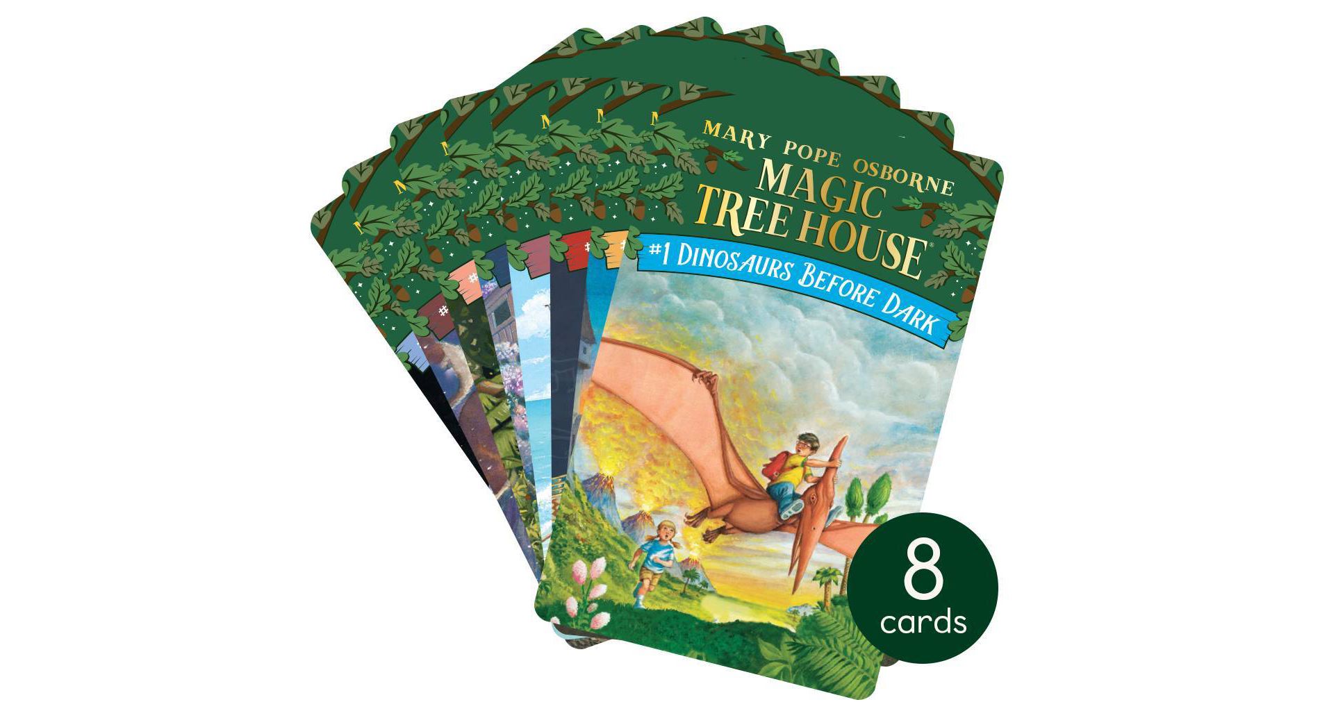 Yoto The Magic Treehouse Audio Card Collection (8 Card Pack): Educational Learning System for Yoto Player
