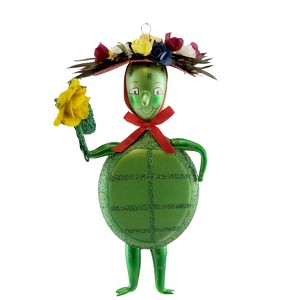 Jinglenog 8.0 Inch Murtle Ornament Turtle Flower Tree Ornaments - 1 of 2