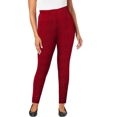 Jessica London Women's Plus Size Everyday Stretch Cotton Legging