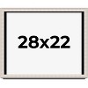 PosterPalooza | Minimalist Shadow Box Silver Picture Frame - UV Acrylic, Backing Board, Hanging Hardware - 2 of 4