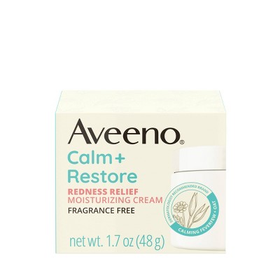 aveeno face calm restore hydrating night cream