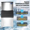 Commercial Ice Maker Machine 550LBS/24H, 30'' Wide Ice Machine with 441LBS Large Storage Bin, Clear Ice Cubes Air Cooled Stainless Steel Ice Maker - 3 of 4