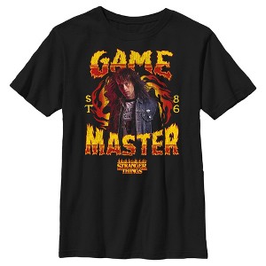 Boy's Stranger Things Game Master Eddie Munson T-Shirt - 1 of 4