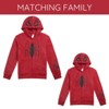 Marvel Spider-Man Fleece Matching Family Zip Up Cosplay Hoodie Little Kid to Adult - 4 of 4