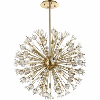 Elegant Lighting Vera 18 - Light Pendant in  Gold